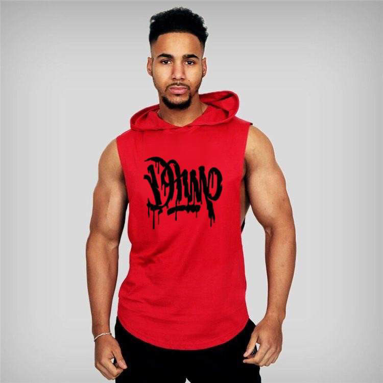Thumbnail: Sport Sleeveless Vest Hoodie shirt for Men