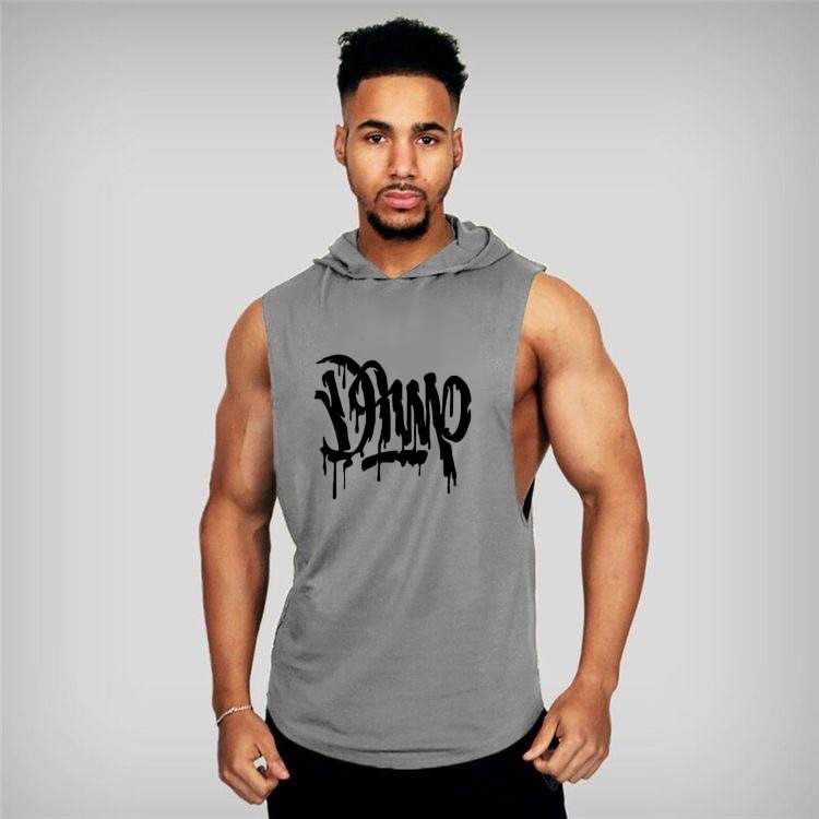 Thumbnail: Sport Sleeveless Vest Hoodie shirt for Men