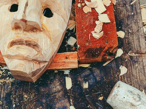 Holzmasken von Mamoiada