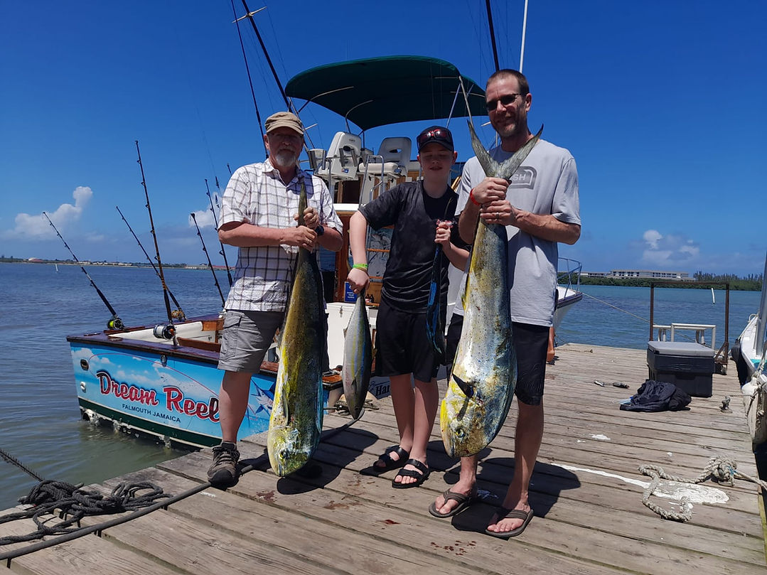 Jamaican DeepSea fishing charter Fishing Charter Dreamreelfishingcharter Falmouth