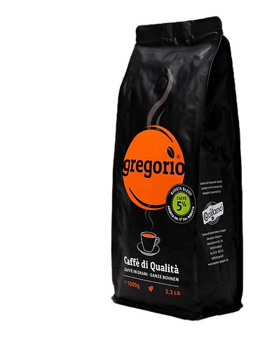 Kaffee gregorio 5 mezzo barista blend