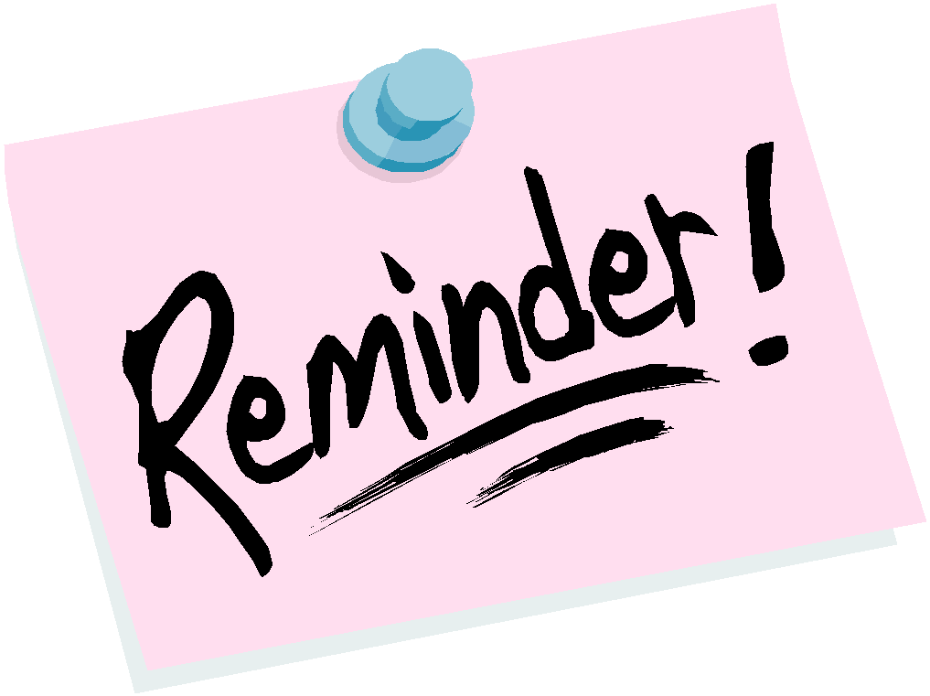 Reminder: Noon Dismissal Friday, April 28