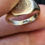 Thumbnail: Antique Puppy Dog Engraved 9K Gold Signet Ring