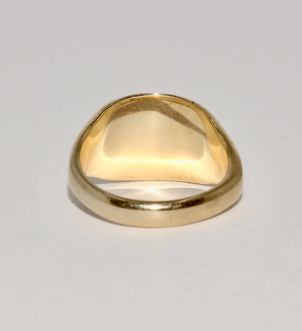 Thumbnail: Vintage Mid-Centrury Baby Kitten Signet Ring