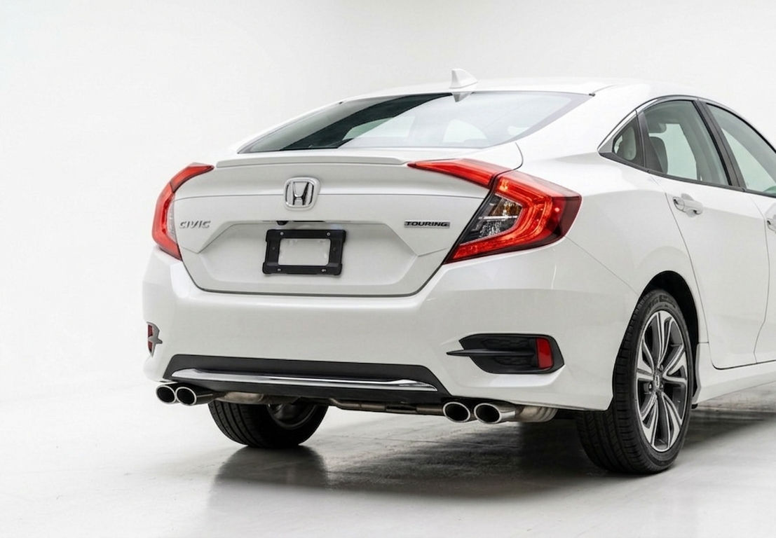 Rear Bumper Cover Assembly Fit For 2016-2021 Honda Civic Sedan