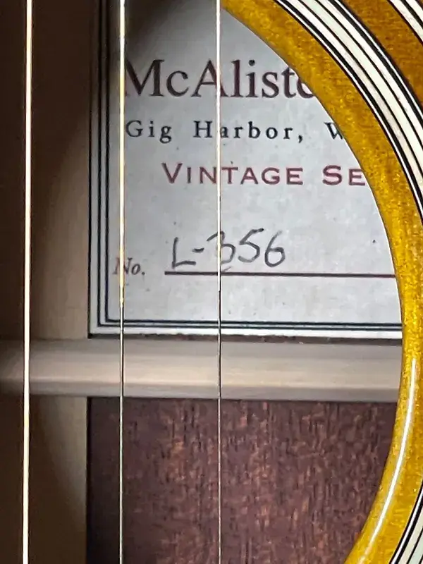 Thumbnail: Roy Mcalister L-356 2008 Sunburst