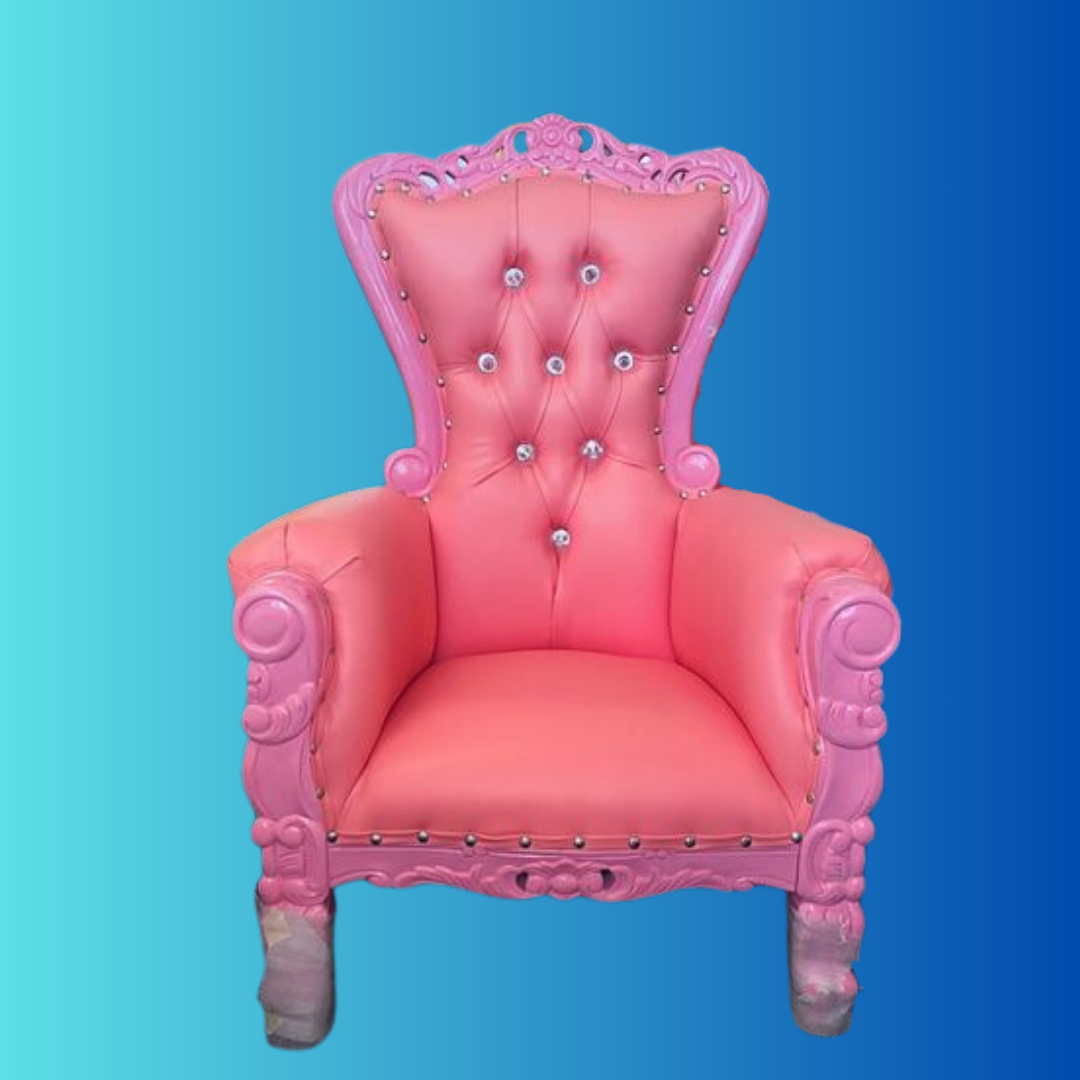 PINK KIDS THRONE