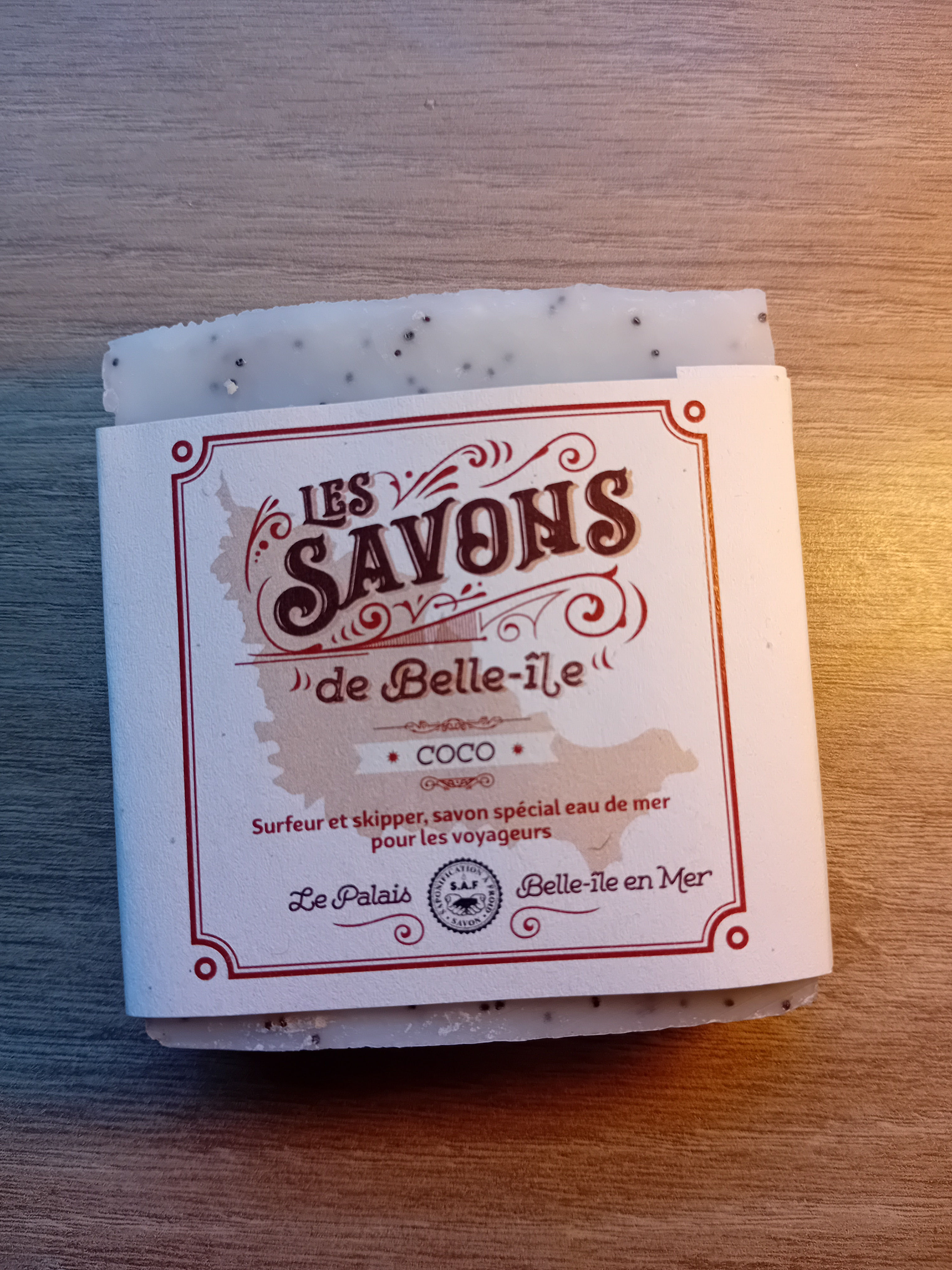 Savon coco pavot