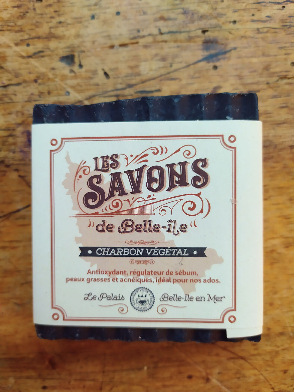 Miniature : Savon au charbon végétal