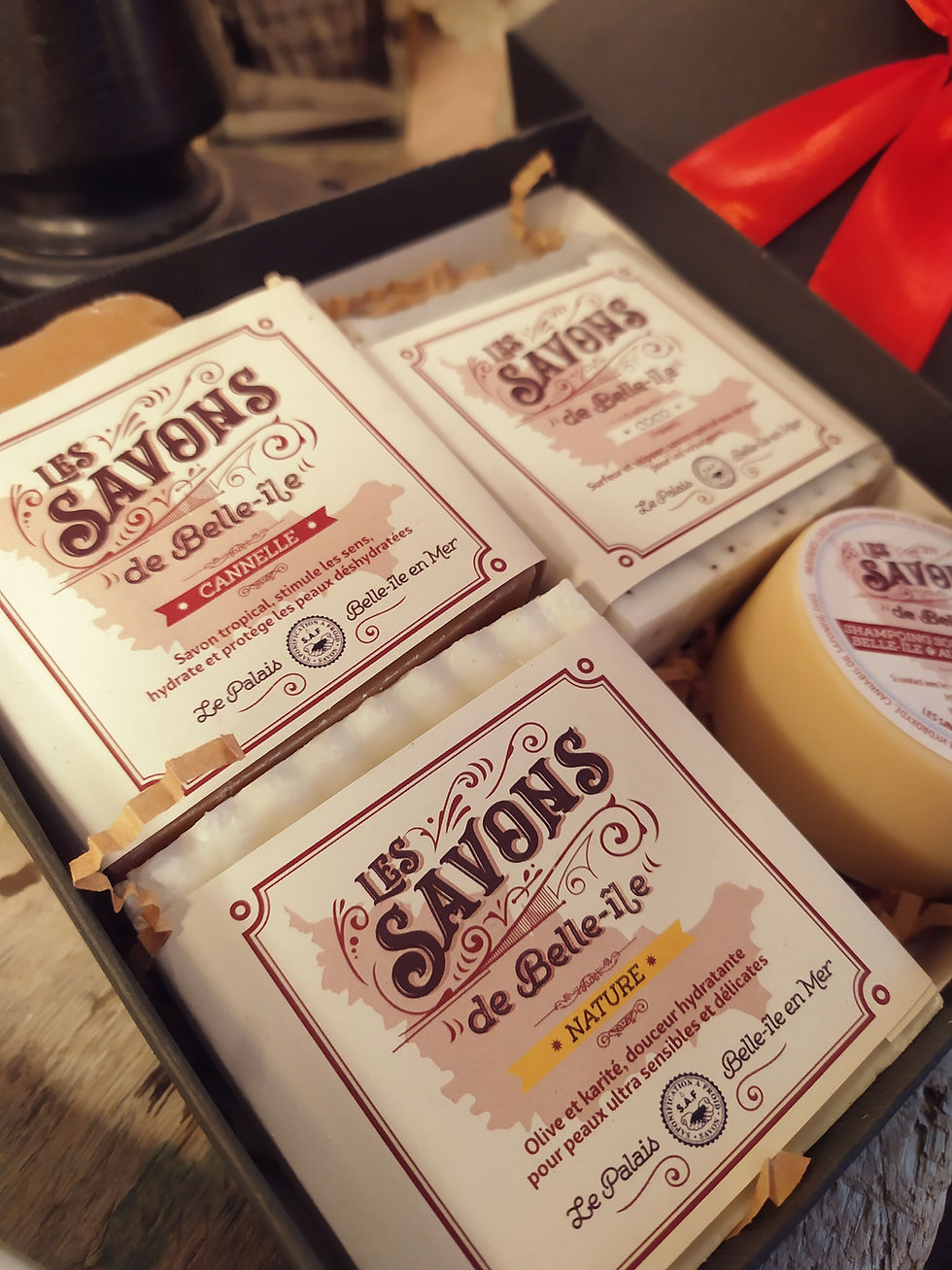 Miniature : Coffret 4 savons