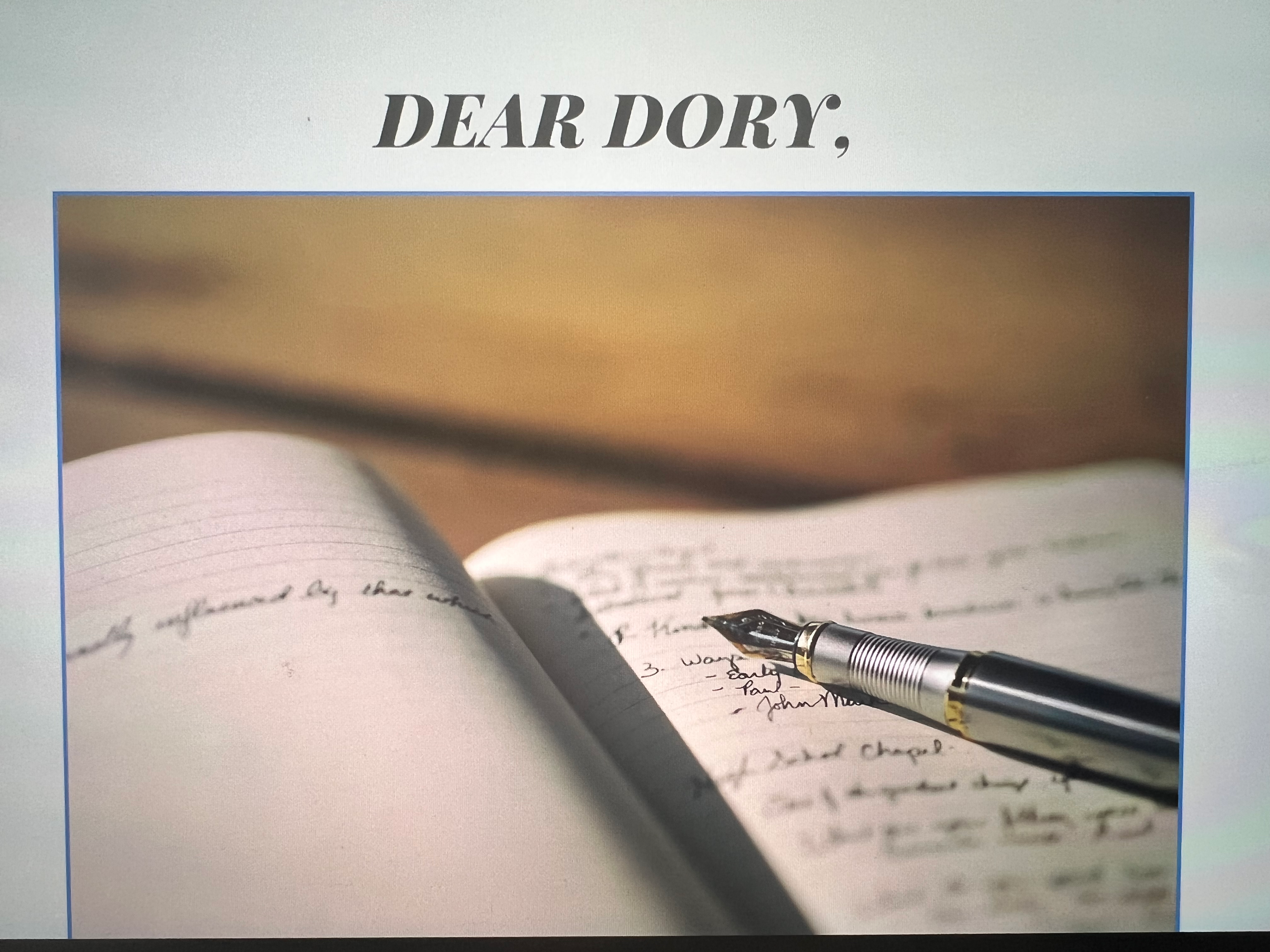 Writer: Dory✨