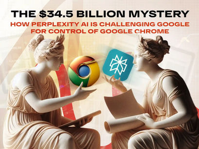 The $34.5 Billion Mystery — How Perplexity AI Is Challenging Google for Control of Google Chrome