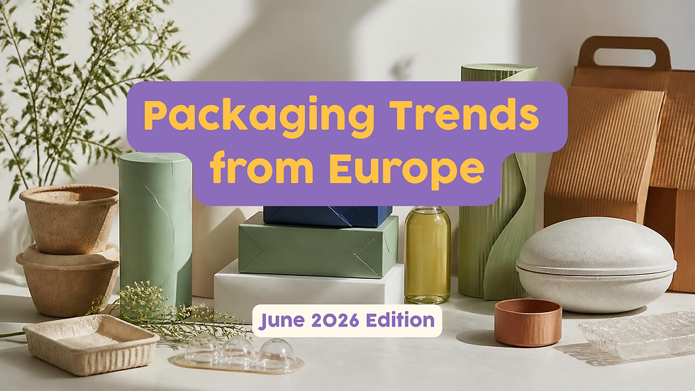Packaging Trends From Europe