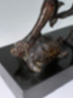 Thumbnail: French 19th Century Bronze Sculpture Of Satan In The Manner Of Feuchere