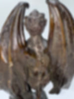 Thumbnail: French 19th Century Bronze Sculpture Of Satan In The Manner Of Feuchere