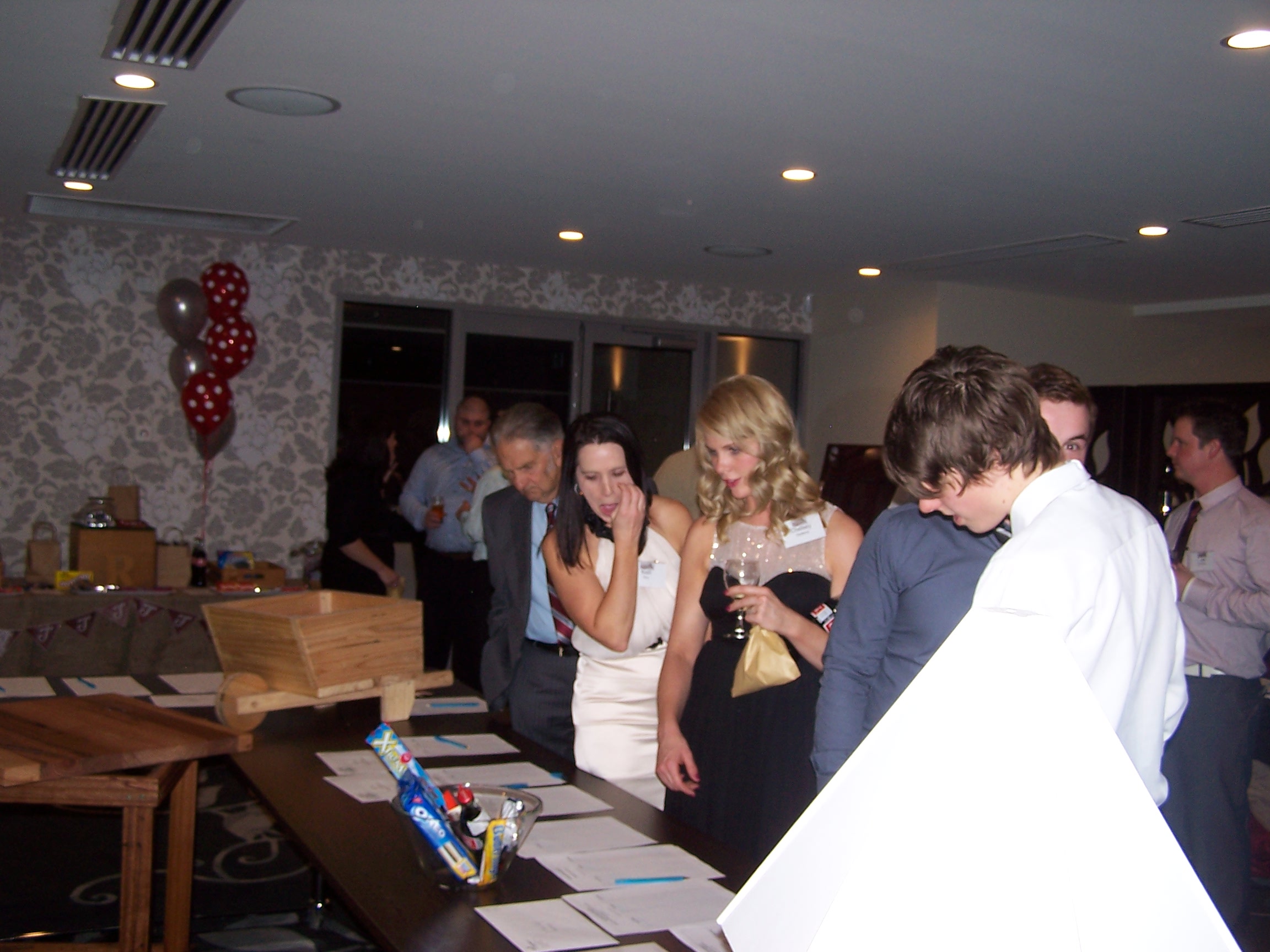 Auction Room and Candy Stall