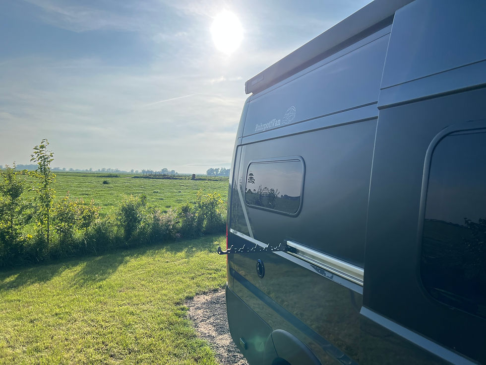 Das Leben im Van in der freien Natur