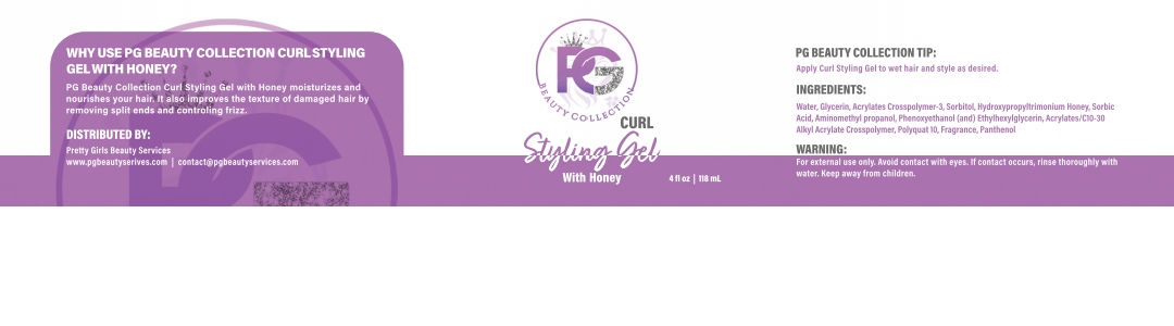 Curl Styling Gel With Honey 