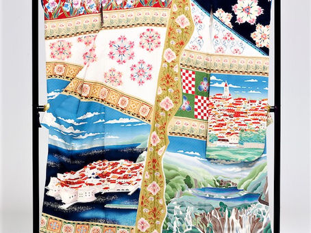 KIMONO CONMEMORATIVO AL DIA DE LA INDEPENDENCIA DE CROACIA