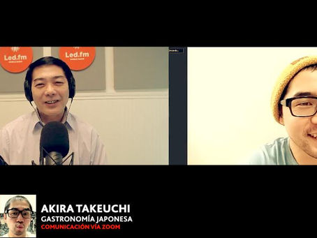 GASTRONOMIA JAPONESA por el chef Akira Takeuchi