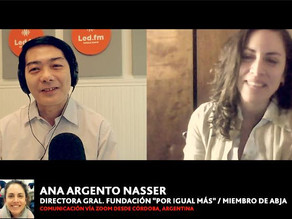 ANA ARGENTO NASSER (FUNDACION “POR IGUAL MAS” / MIEMBRO DE ABJA)