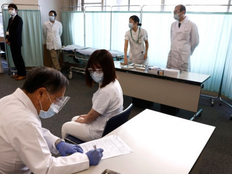 JAPON: MEDICOS CON ELEVADA CARGA DE TRABAJO ANTE EL CORONAVIRUS