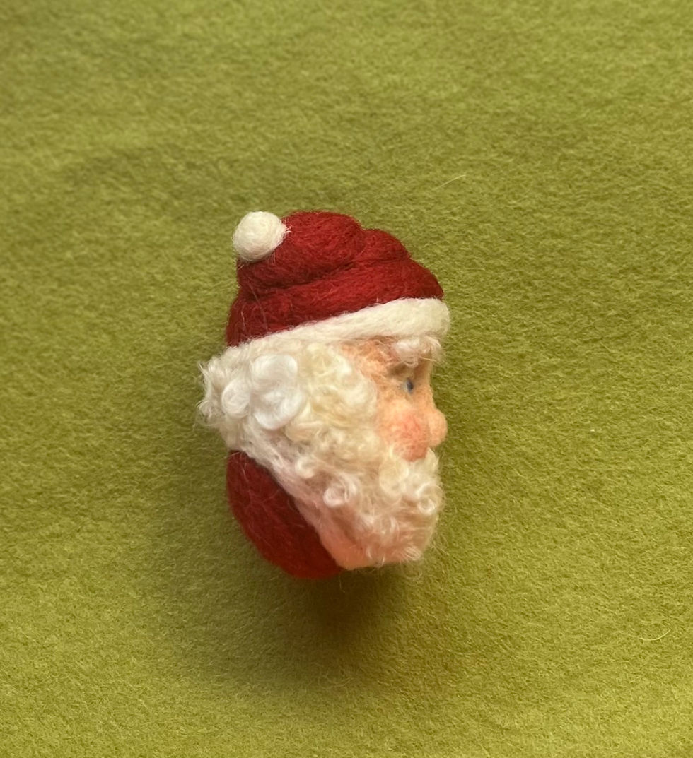 Thumbnail: Santa ornament