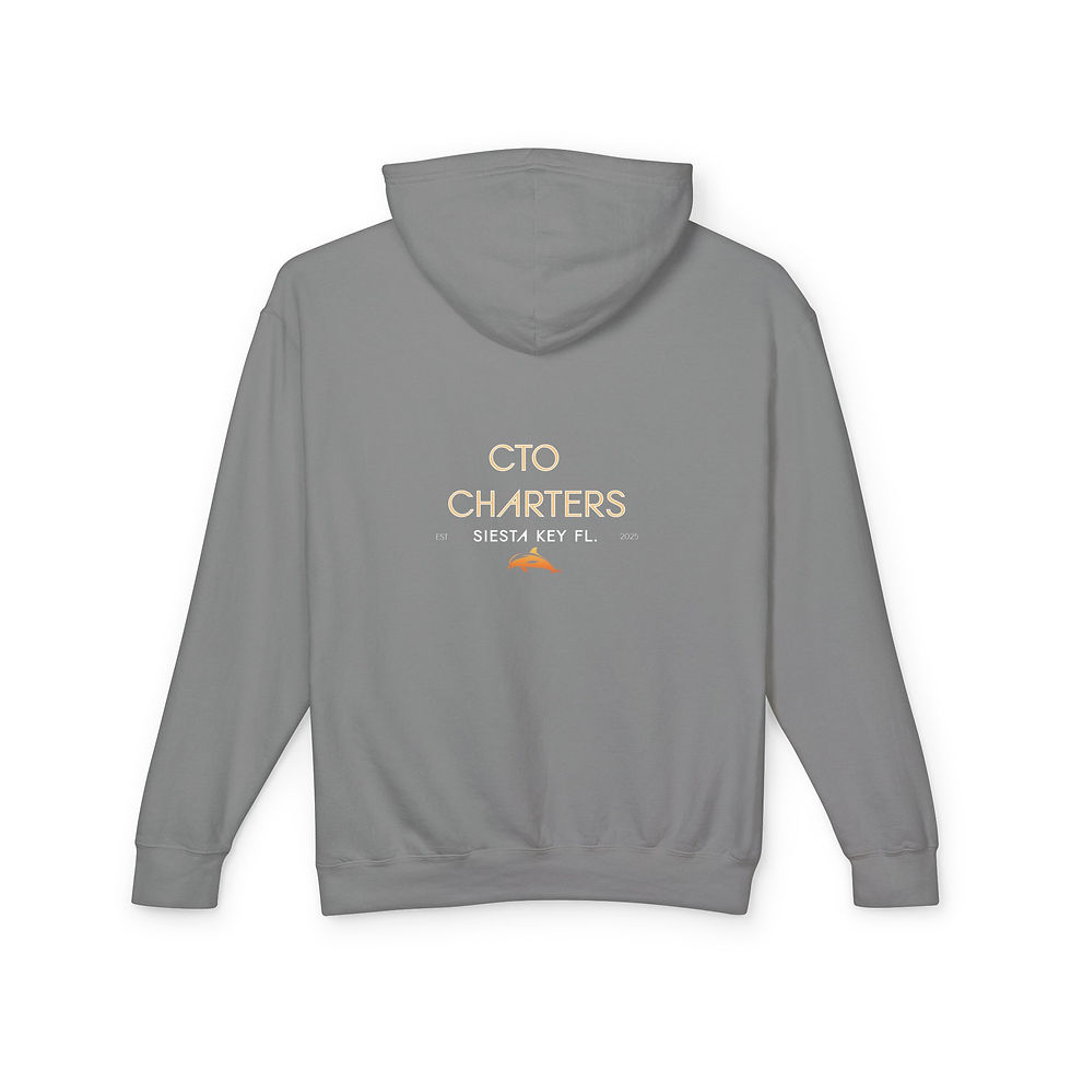 Thumbnail: CTO Charters Lightweight Hoodie — Minimal Tech Leadership Pullover