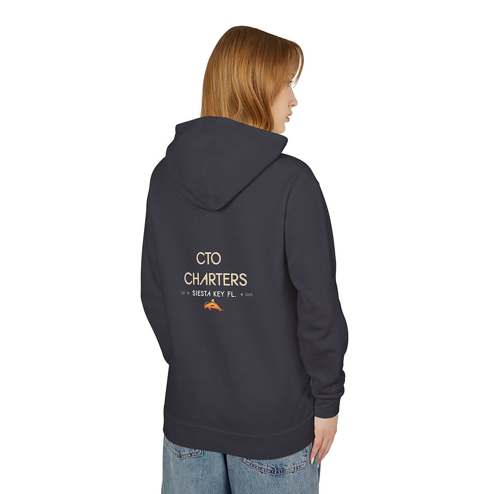Thumbnail: CTO Charters Lightweight Hoodie — Minimal Tech Leadership Pullover