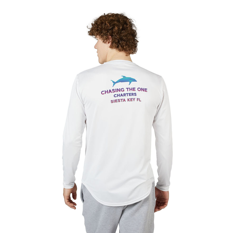 Thumbnail: Chasing The One Charters Siesta Key Fishing UV Protection Long Sleeve Shirt