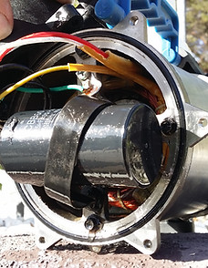 Electrical pumps becoming soaked with water shorts out the internal wiring