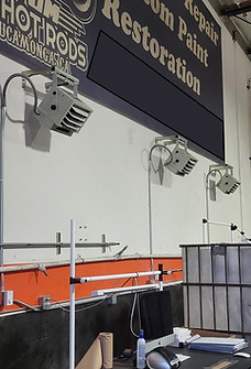 Rialto commercial and business warehouse installations