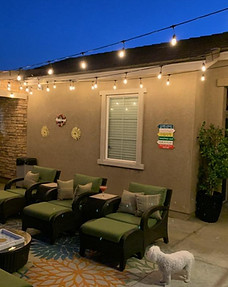 Rialto Patio canopy Lighting Installations