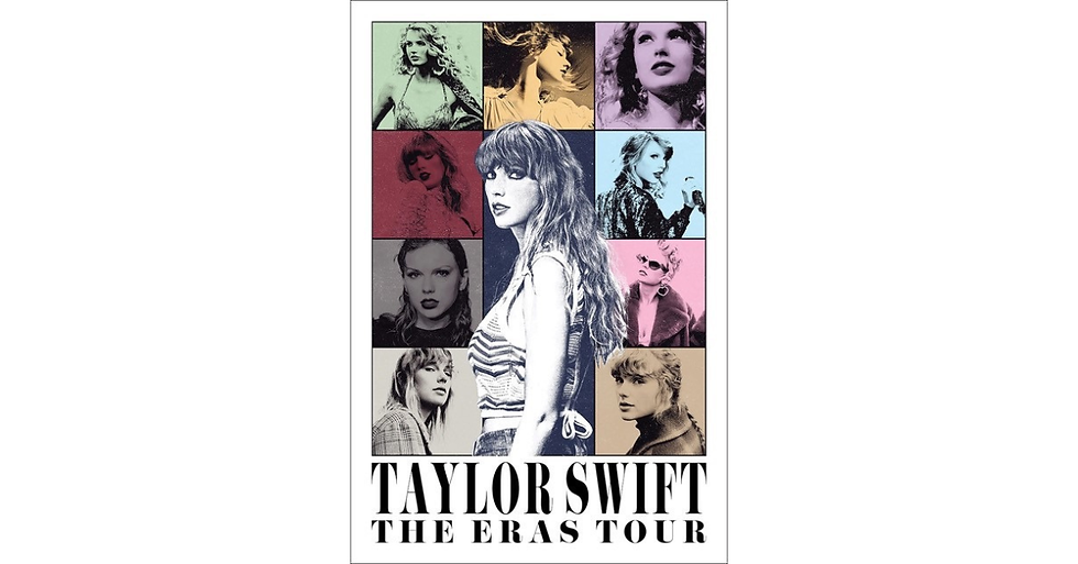 Taylor Swift ‘The Eras Tour’ Official Poster