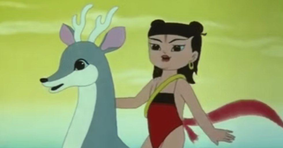 Nezha Fights the Sea (1979)
