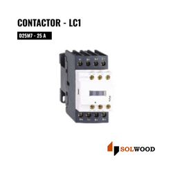 CONTACTOR - LC1 D25M7 - 25 A