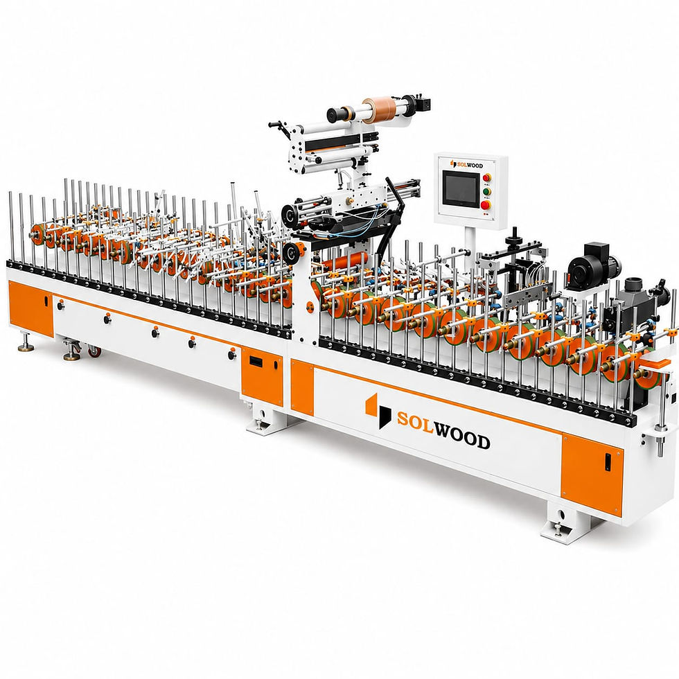 Thumbnail: PUR Hot Glue Profile Wrapping Machine - SCB-PUR 350