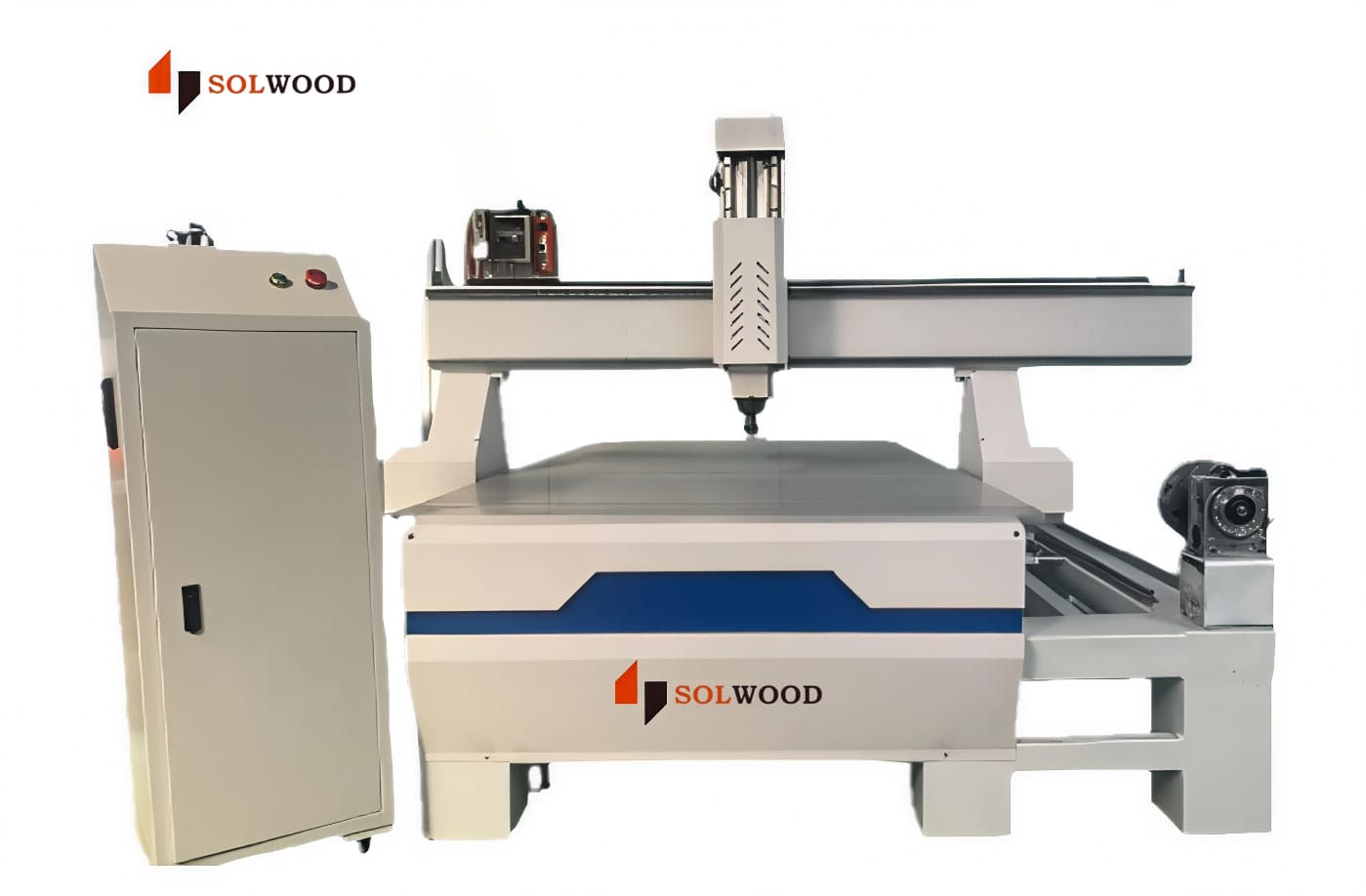 CNC Router with Rotary Axis - SCR-1250-ATC