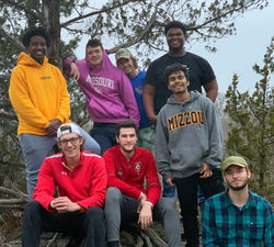 Brothers go hiking at the Pinnacles