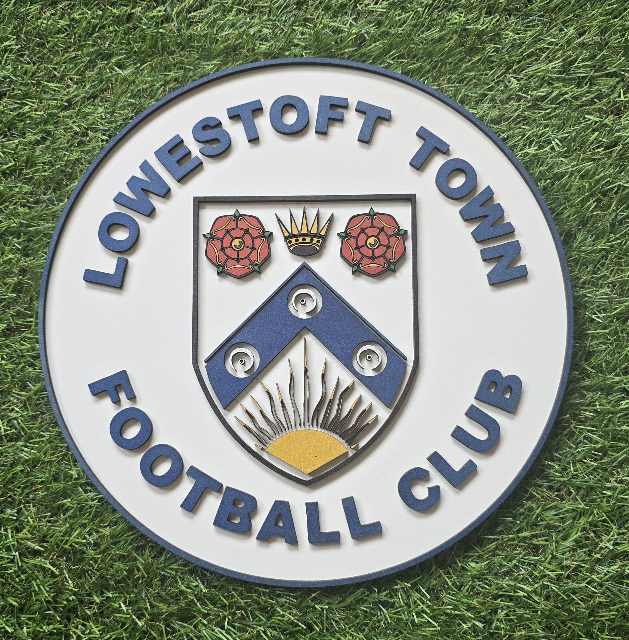 Lowestoft Football ClubWall Badge