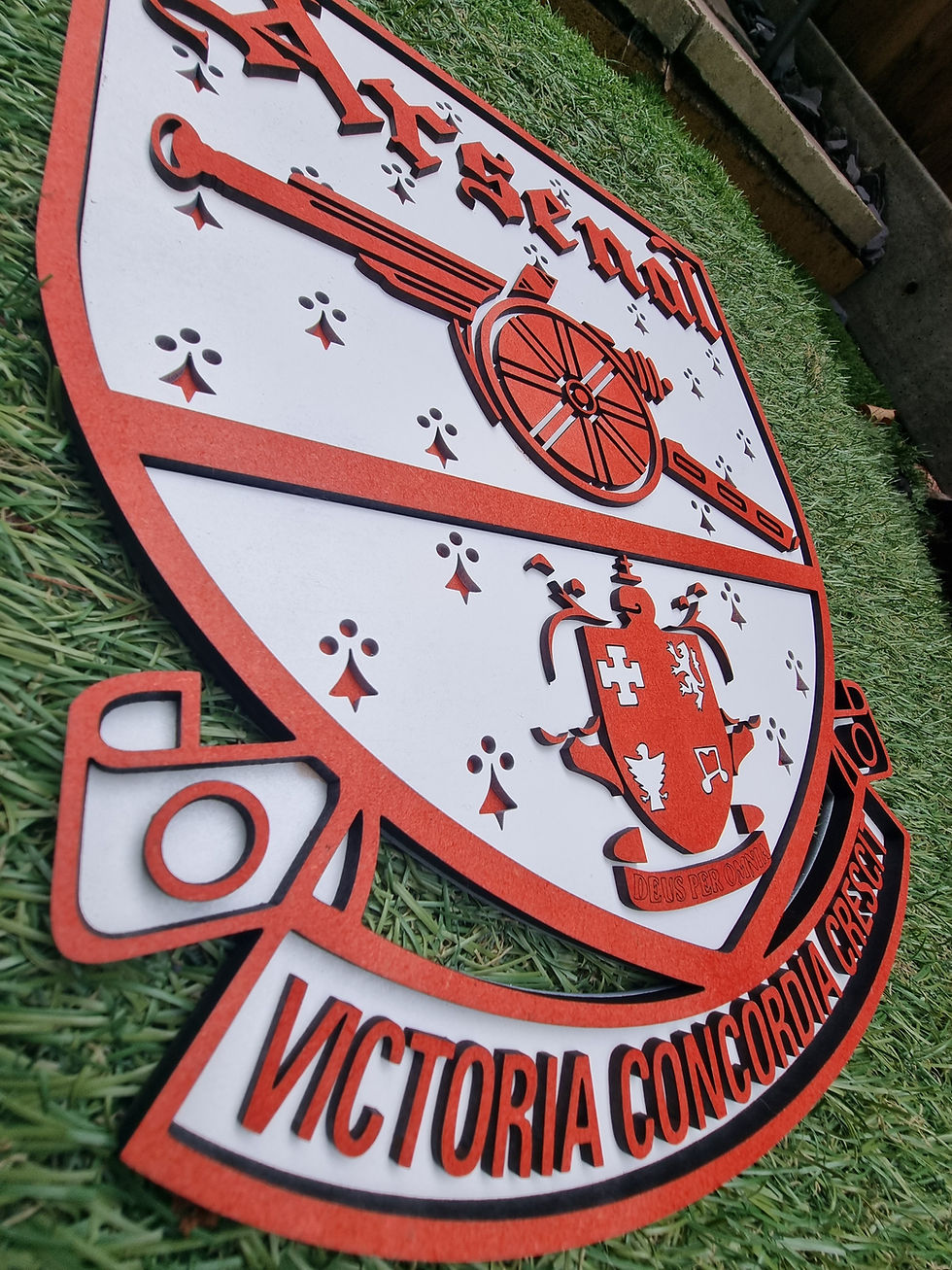 Thumbnail: ARSENAL 1949-1994 LASER CUT BADGE