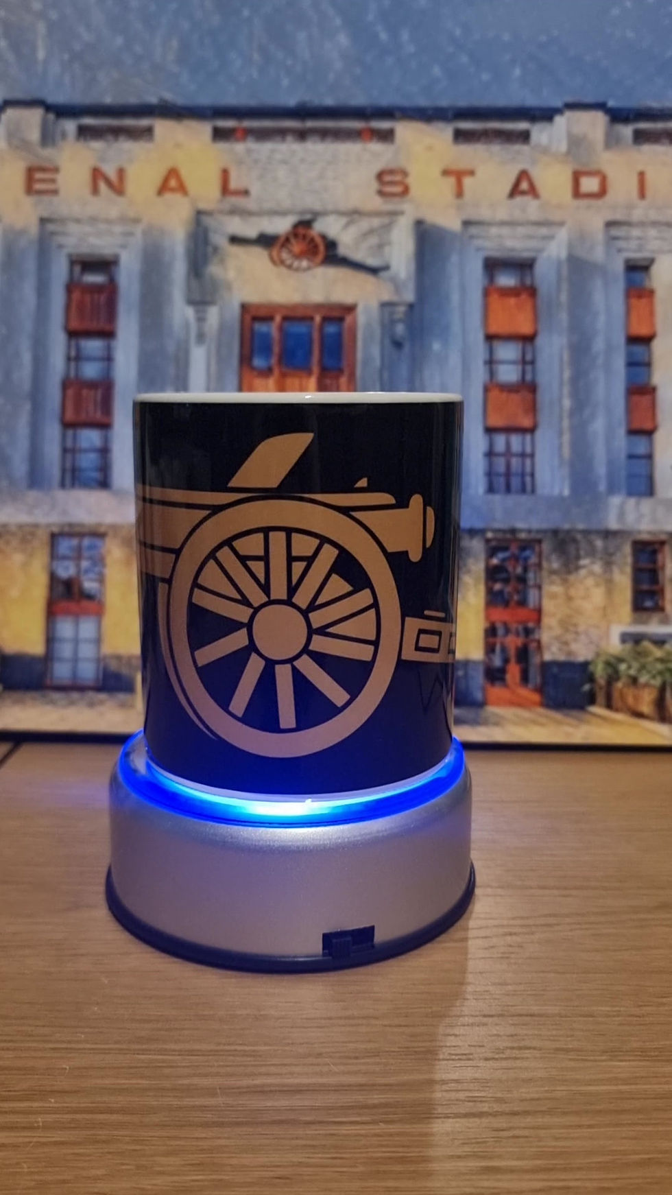 AFC CANNON MUG BLACK AND GOLD