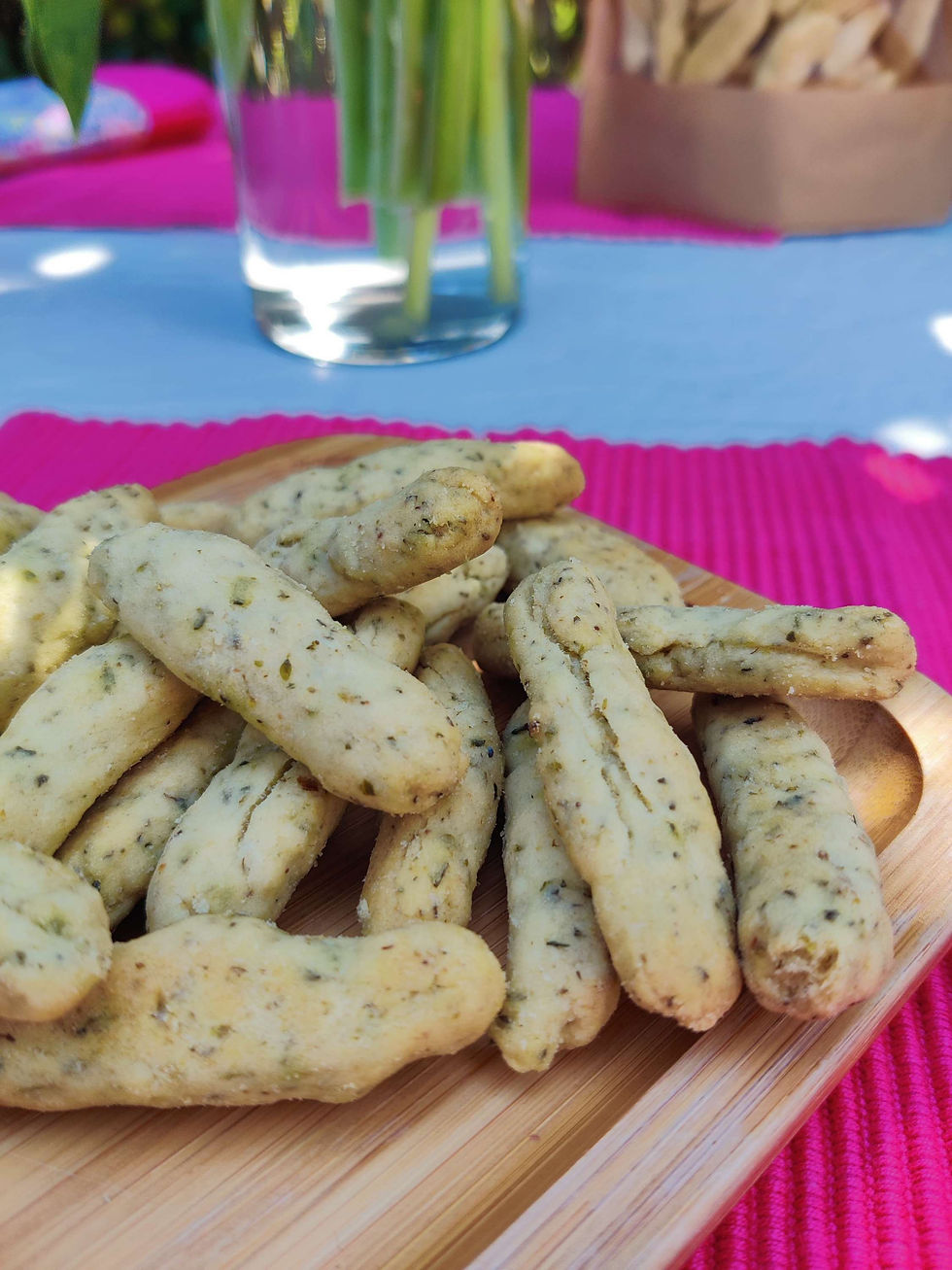 Miniature : Biscuits apéro - Gressins herbes de Provence et huile d'olives