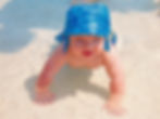 Baby Nick...he started walking on our trip in 2003