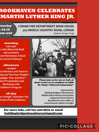 BUILDING BRIDGES - MLK JR DAY