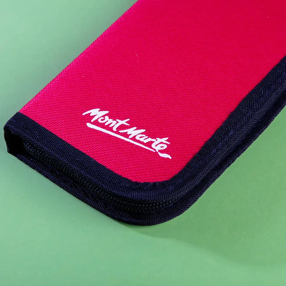 Thumbnail: Acrylic Brush Set & Zip Case – 10 Piece