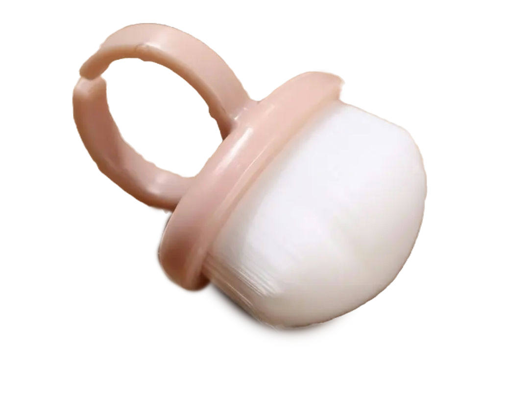 Brosse à ongles rose toute douce