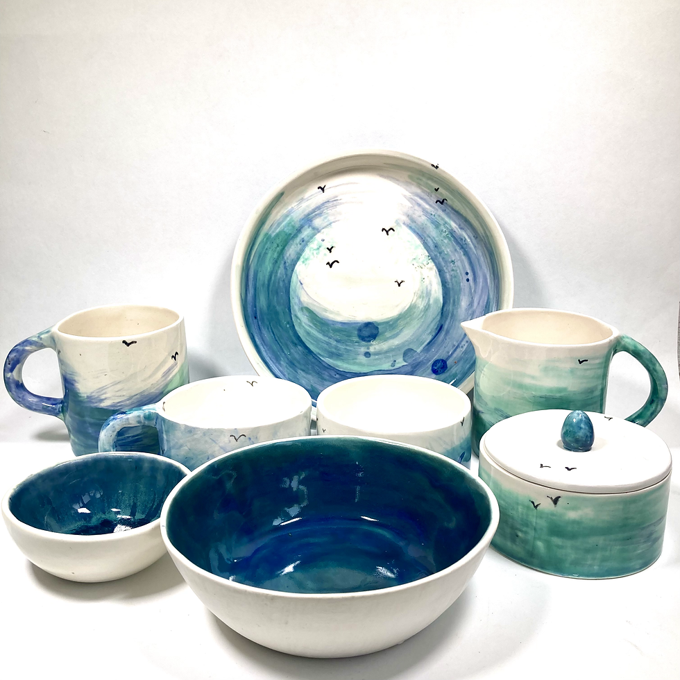 Thumbnail: Seabreeze Lidded Bowl