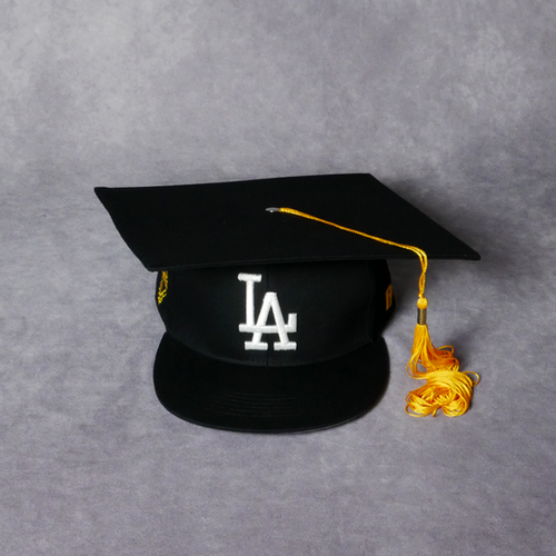 LA DODGERS GRADUATION HAT lilfatherfigure