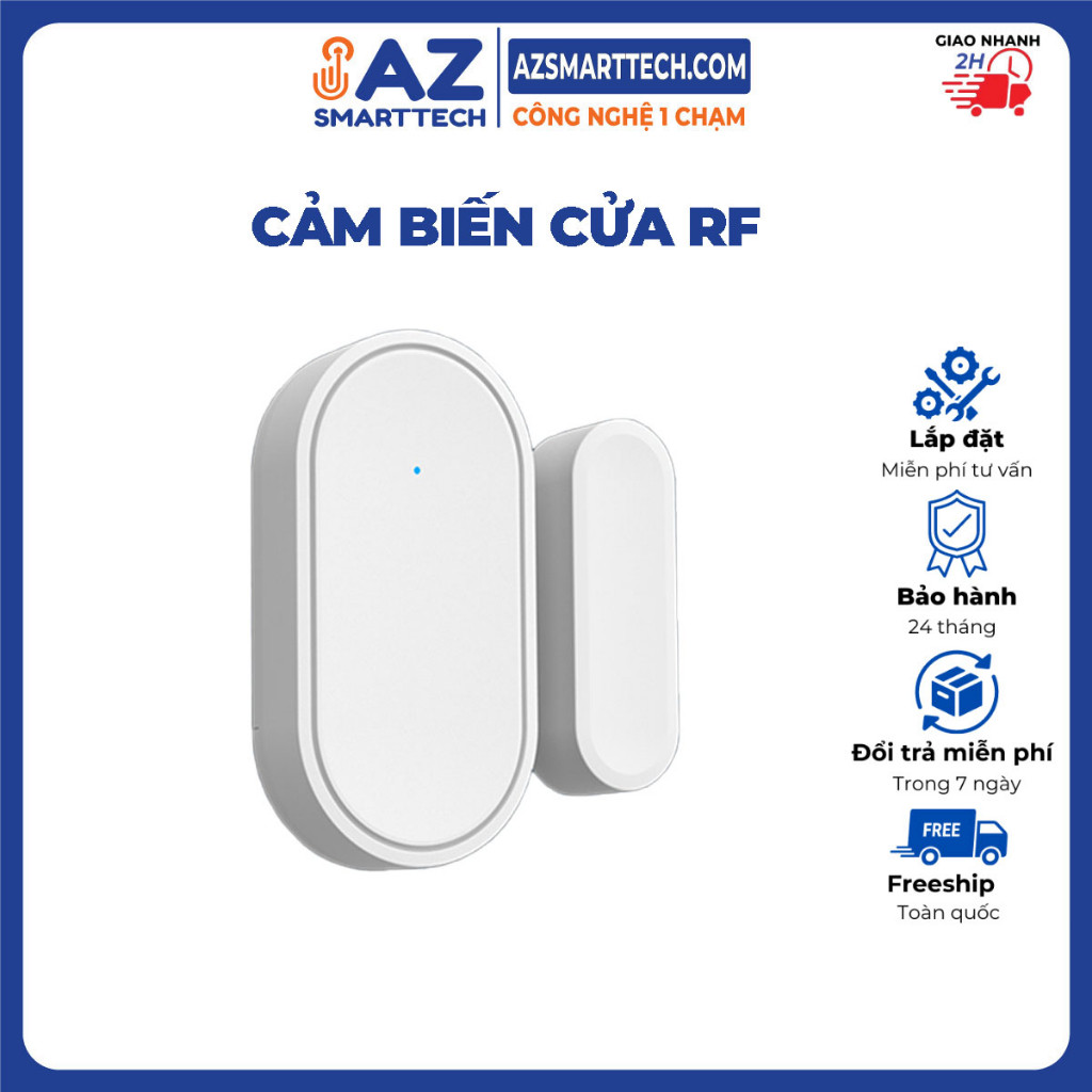 Cảm biến cửa không dây – Phụ kiện dùng cho bộ báo động thông minh Tuya Smart lif